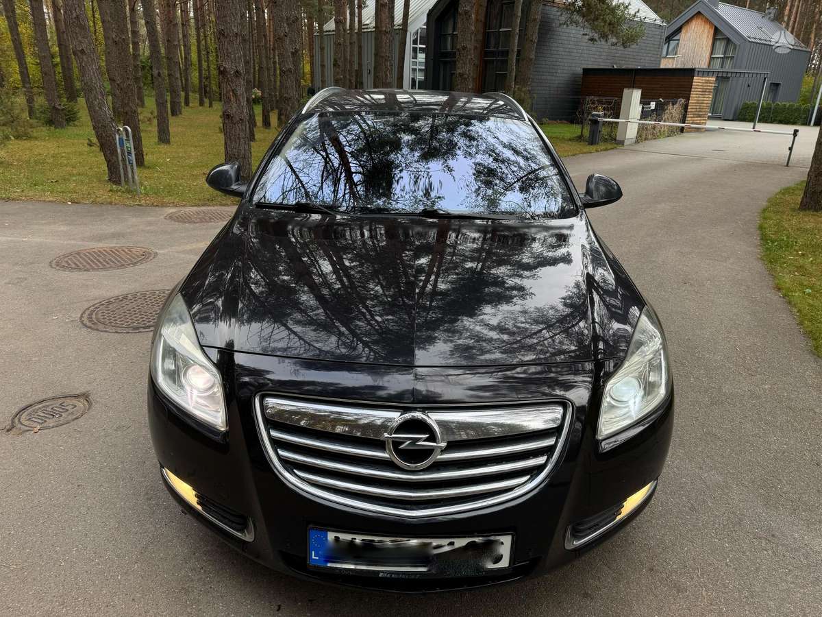 Opel Insignia 2009 — вигляд ззаду