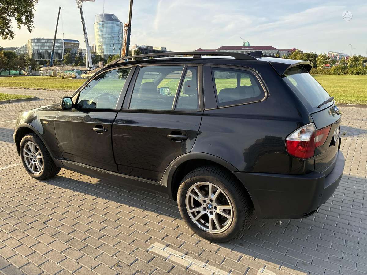 BMW X3 2005 — interior