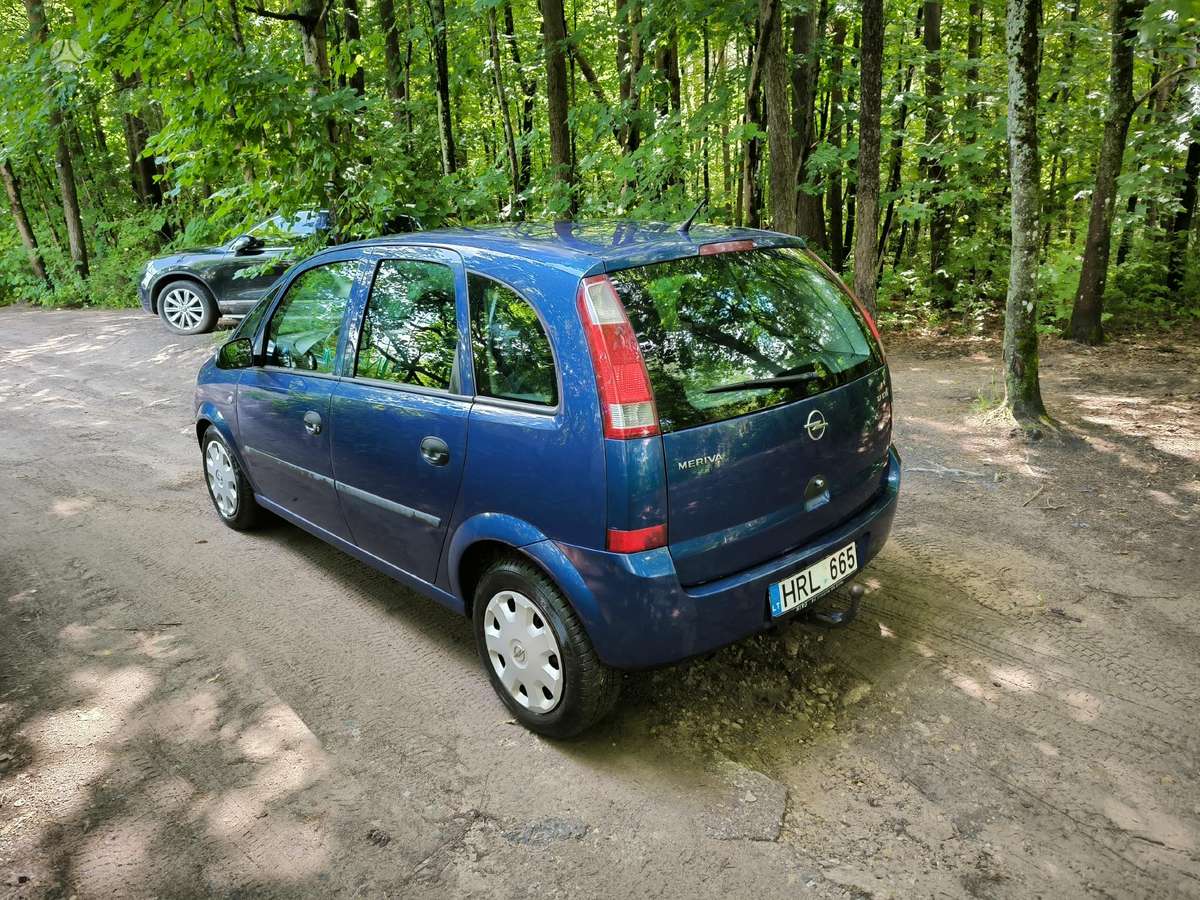 Opel Meriva 2004 — engine 1686 cm³, 75 HP (55kW)