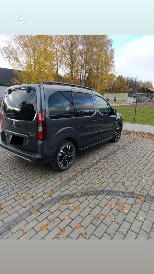 Peugeot Partner 2015 — rear view