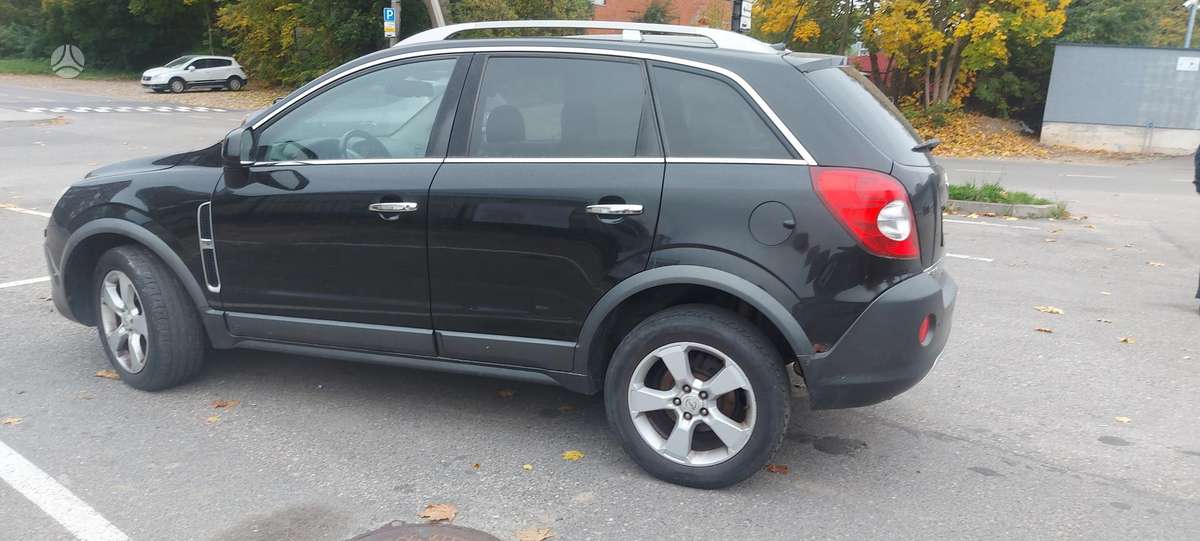 Opel Antara 2008 — вигляд ззаду