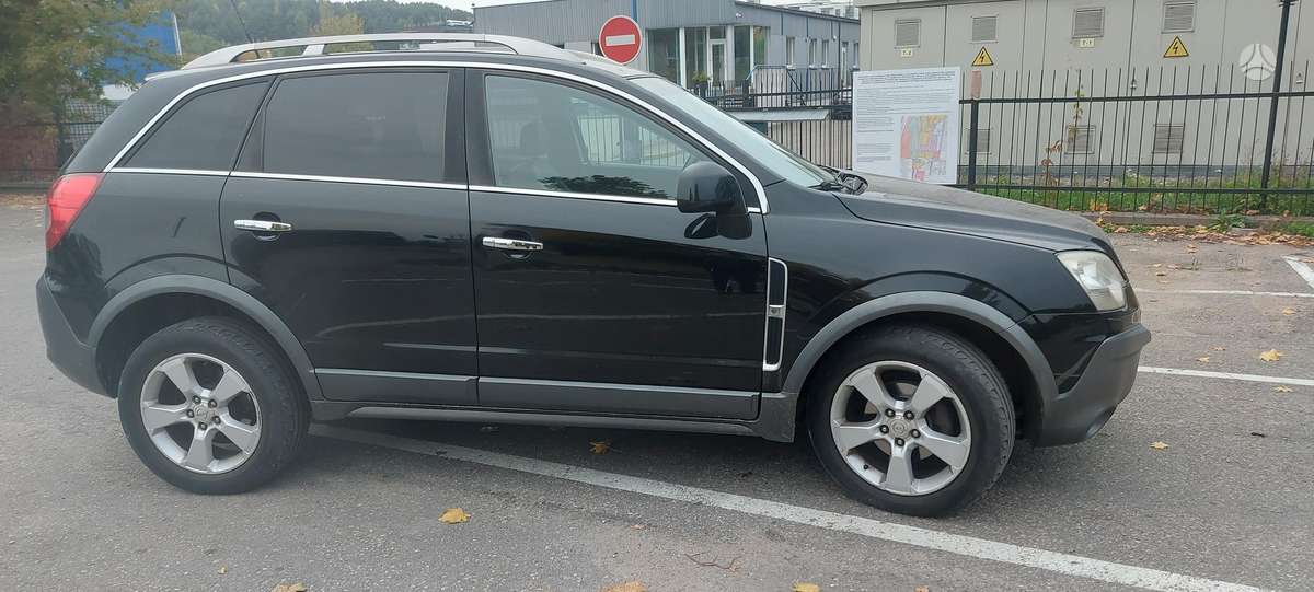 Opel Antara 2008 — салон