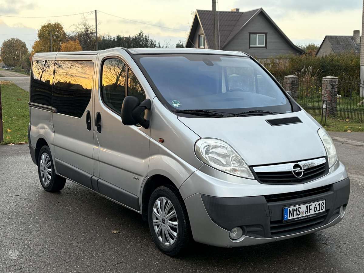 Opel Vivaro 2008 — вигляд ззаду