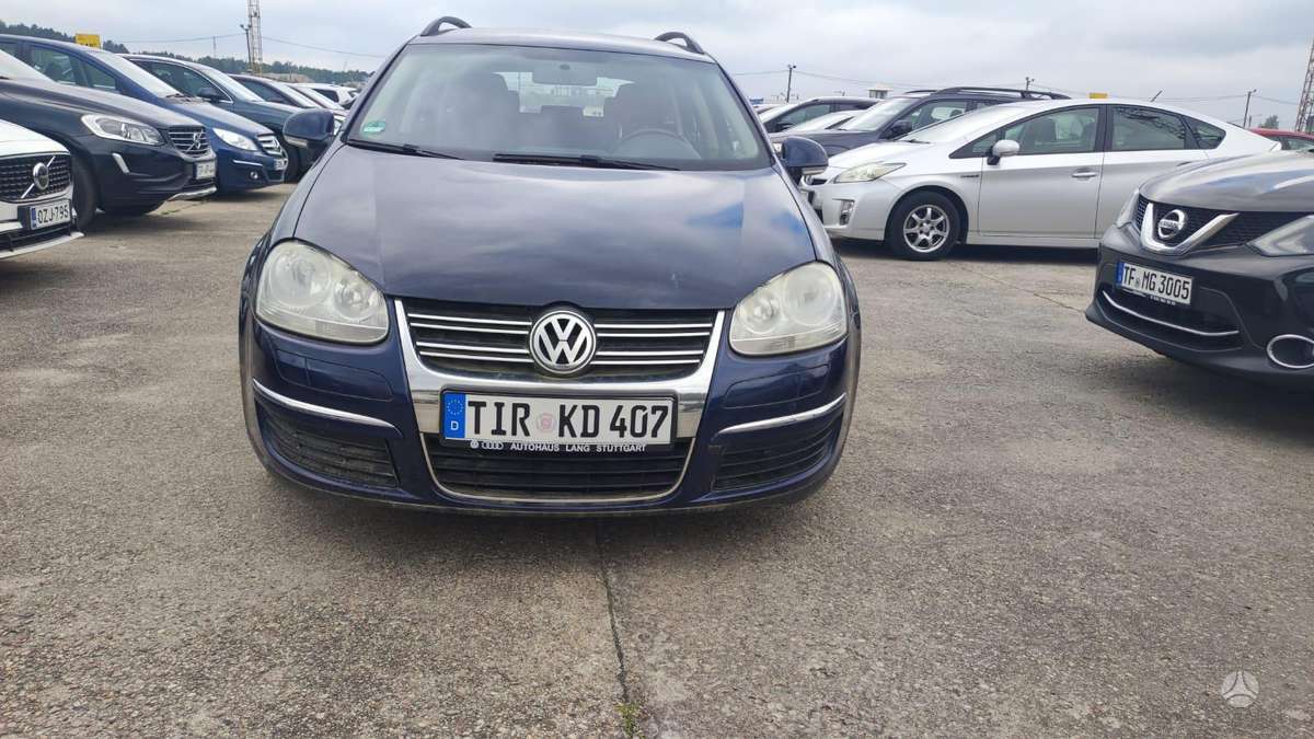 Volkswagen Golf 2009 — engine 1900 cm³, 105 HP (77kW)