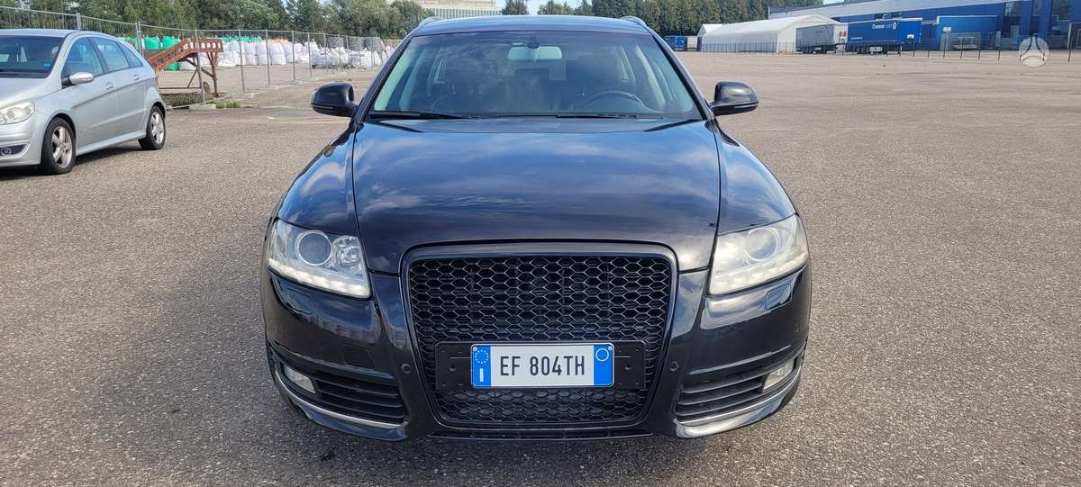 Audi A6 2011 — rear view