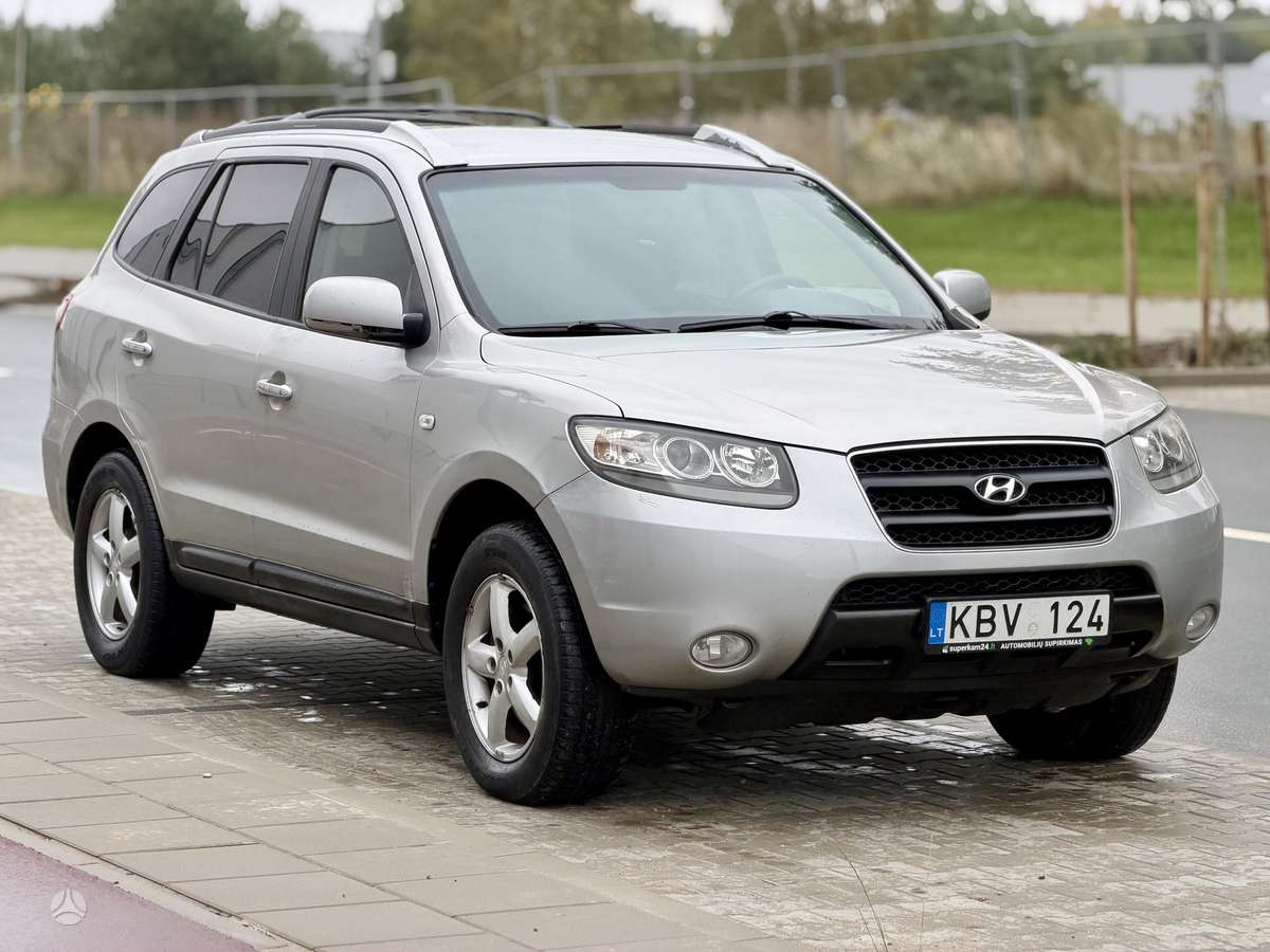 Hyundai Santa 2007 — салон