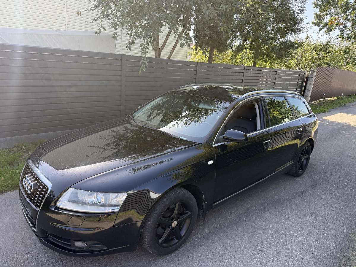 Audi A6 2008 — rear view