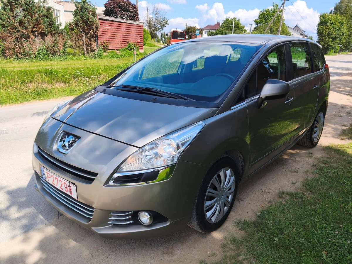 Peugeot 5008 2010 — вигляд ззаду