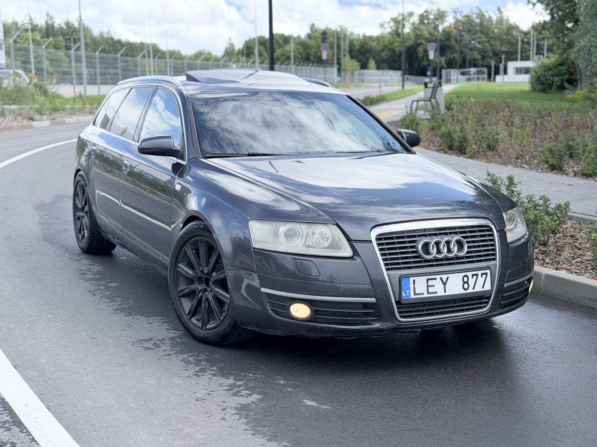 Audi A6 2006 — rear view