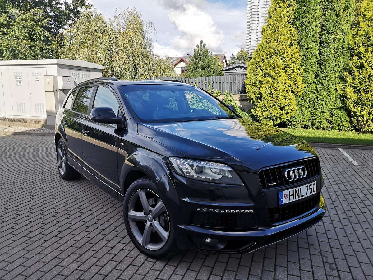 Audi Q7 2011 — вигляд ззаду