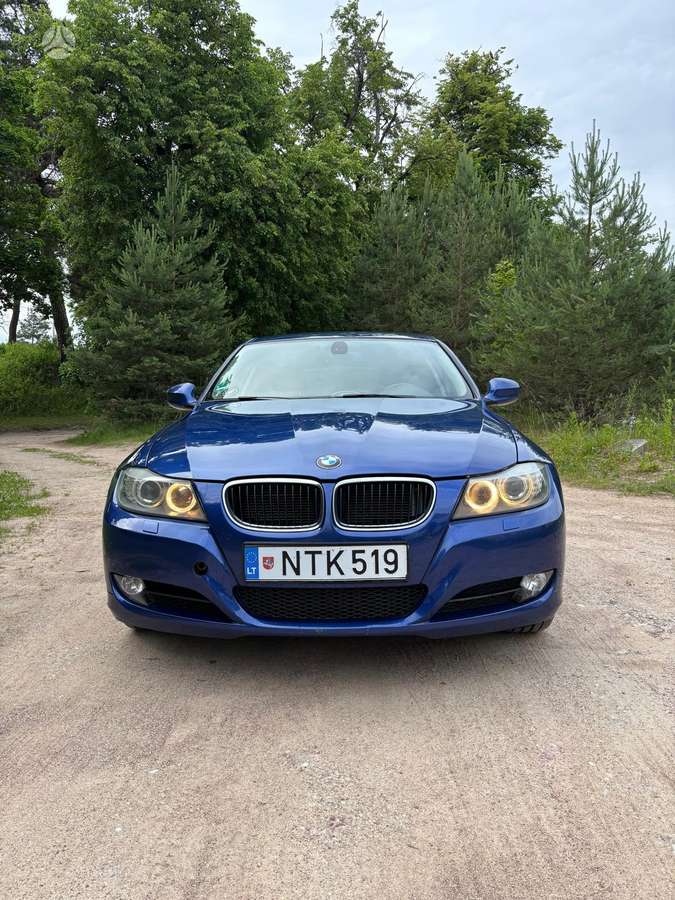 BMW 318 2011 — rear view