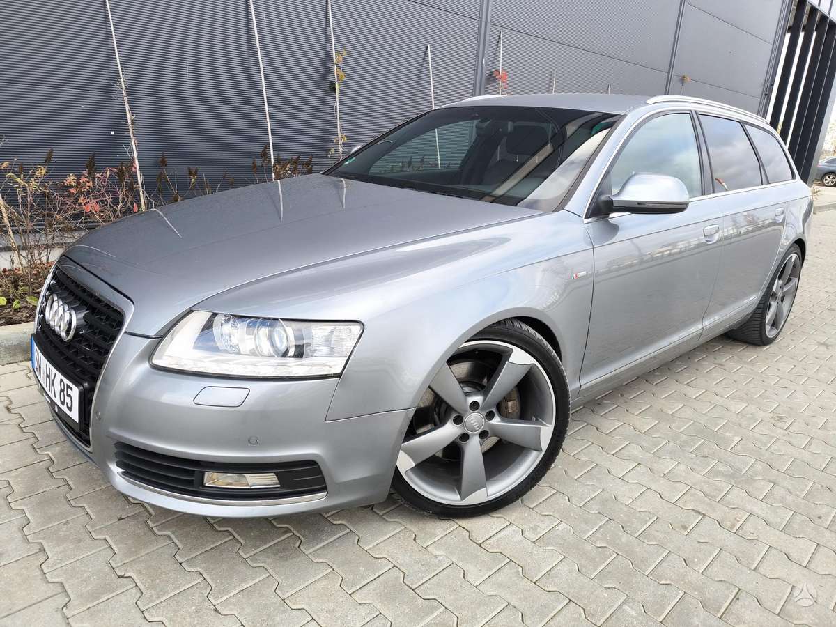 Audi A6 2010 — rear view