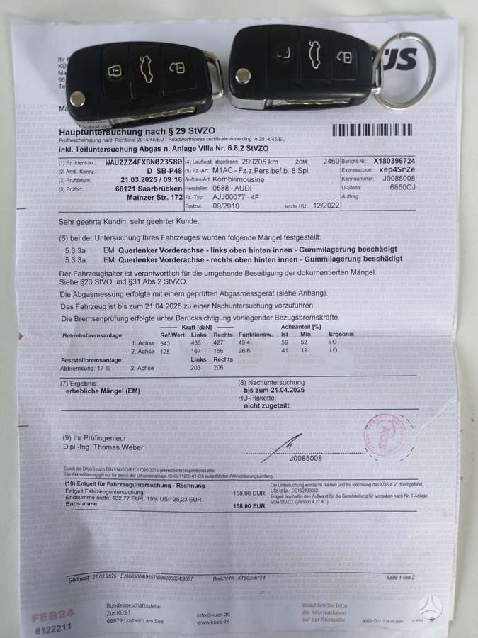 Audi A6 2010 — photo 33