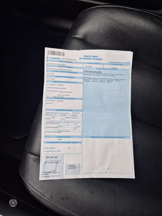 Mazda CX-7 2011 — photo 20