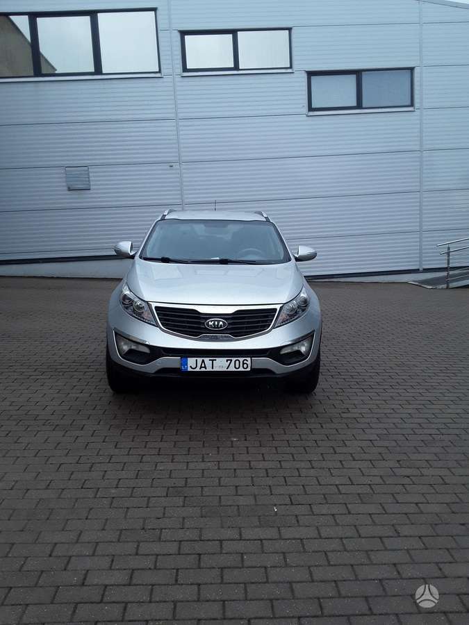 Kia Sportage 2012 — вигляд ззаду