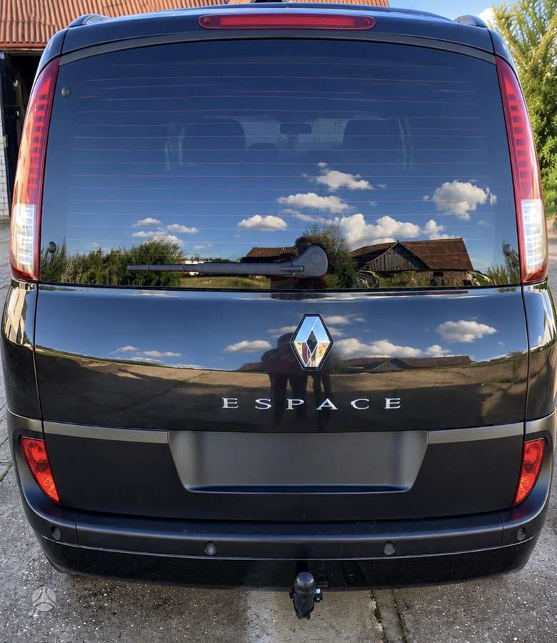 Renault Espace 2011 — rear view