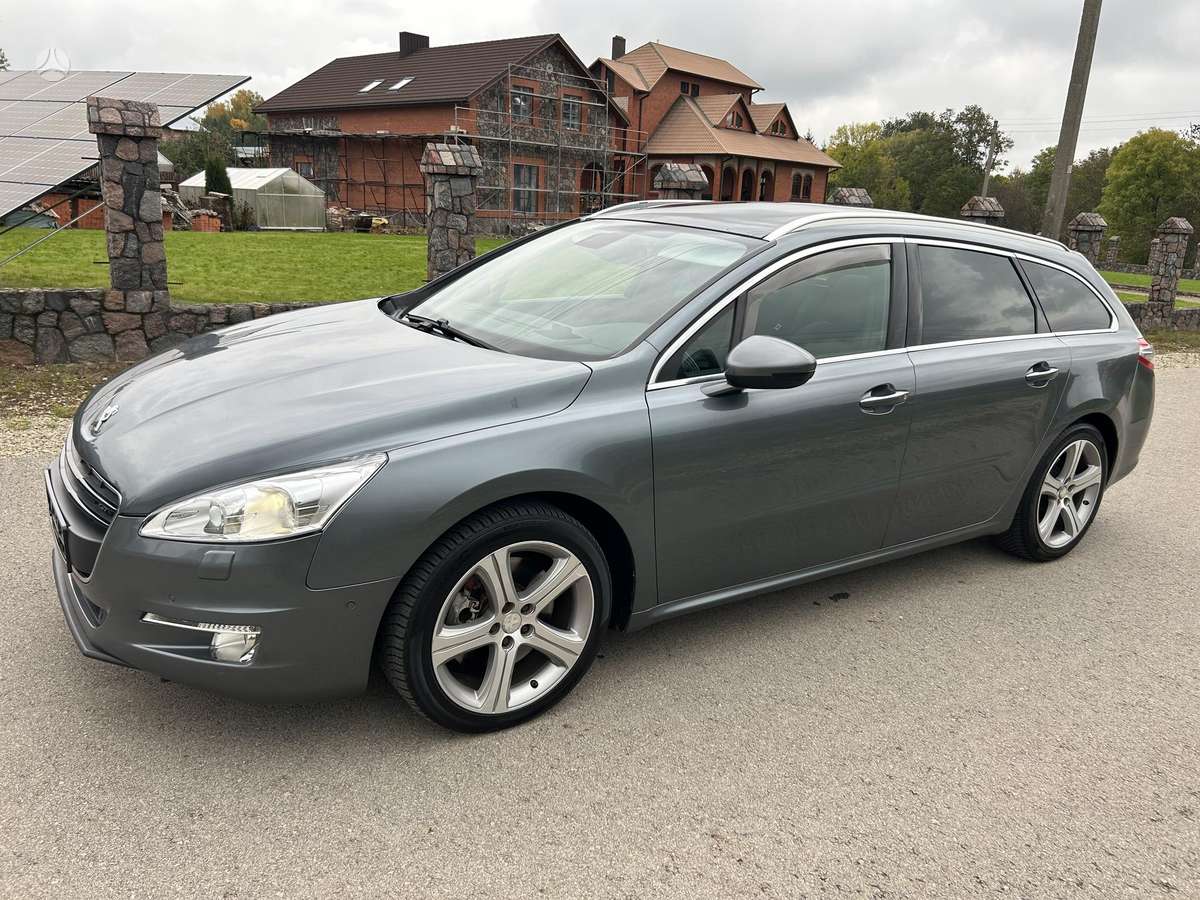 Peugeot 508 2012 — rear view