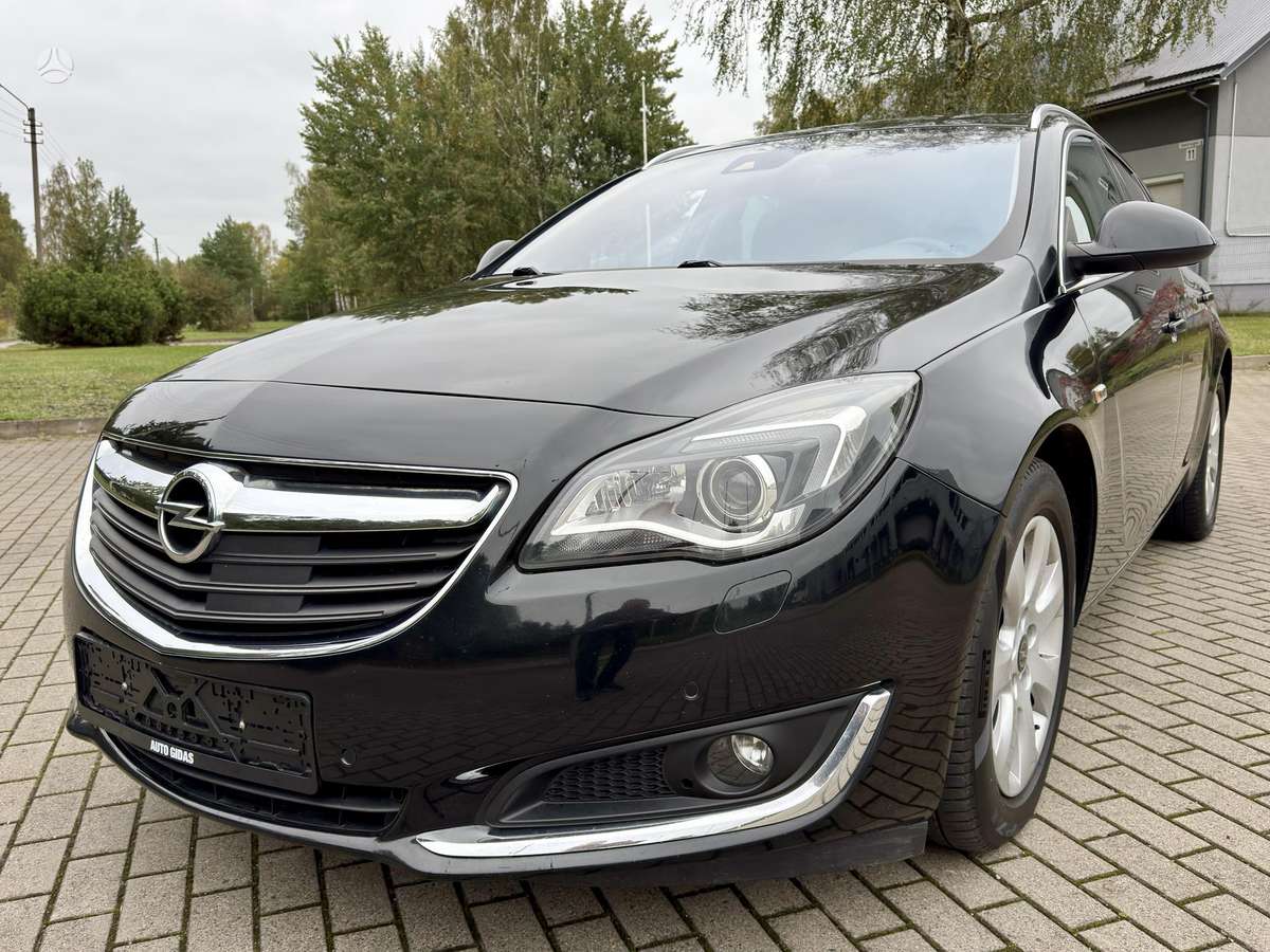 Opel Insignia 2014 — вигляд ззаду