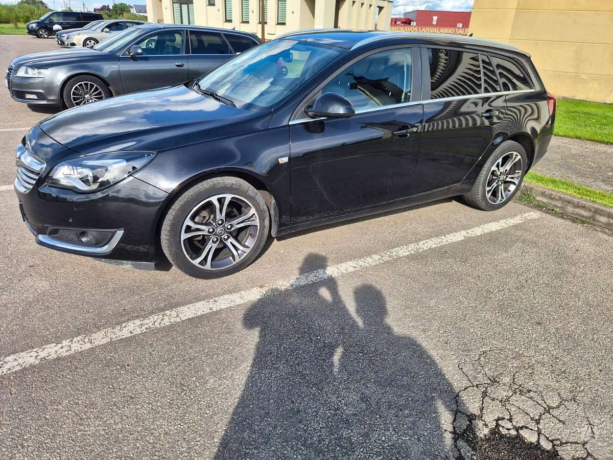 Opel Insignia 2014 — салон