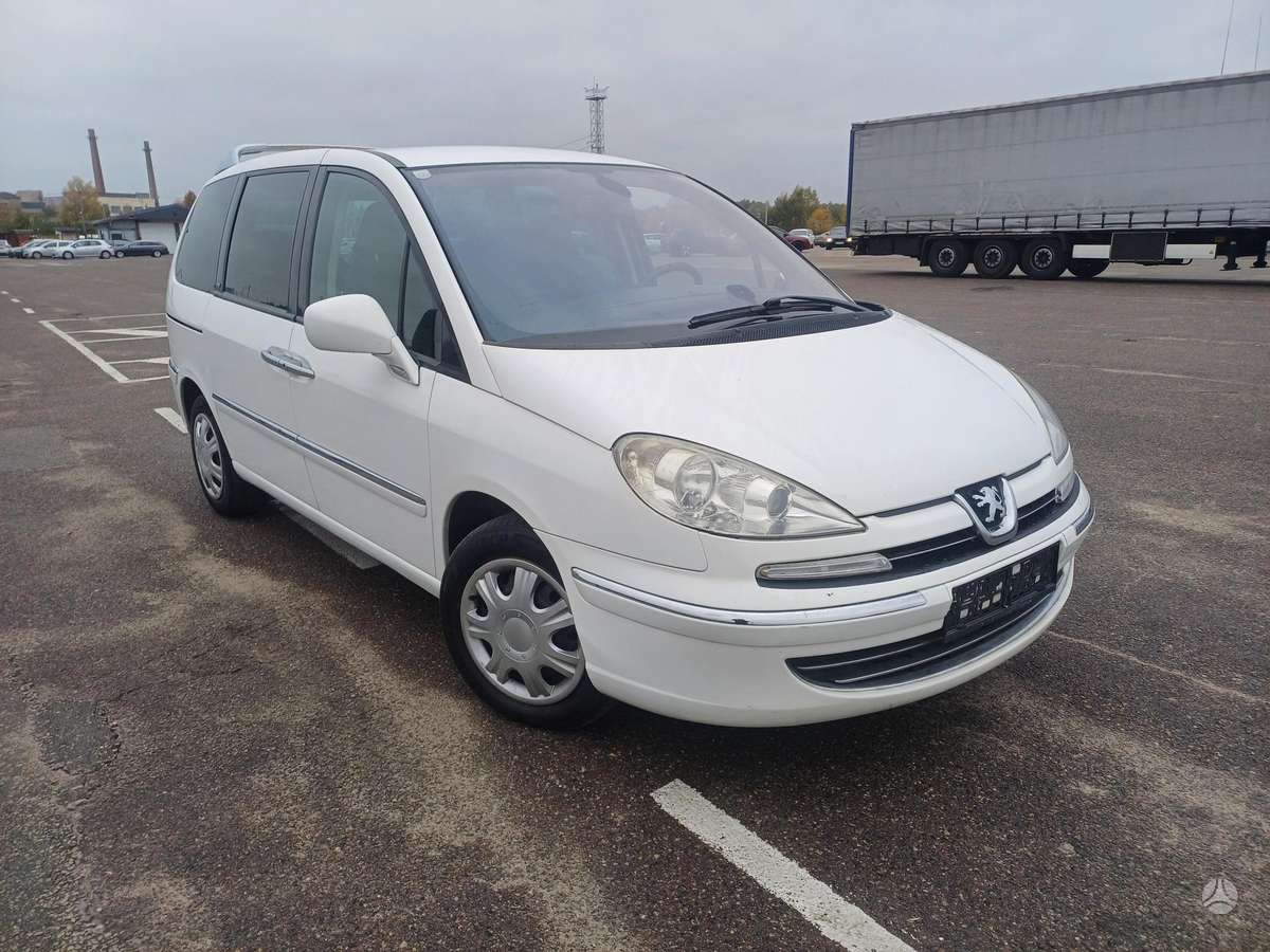 Peugeot 807 2012 — салон