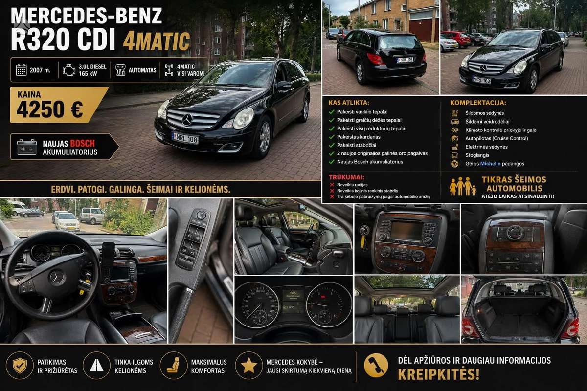 Mercedes-Benz R320 2007 — photo 11