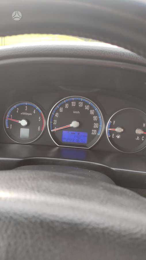 Hyundai Santa 2006 — вигляд ззаду