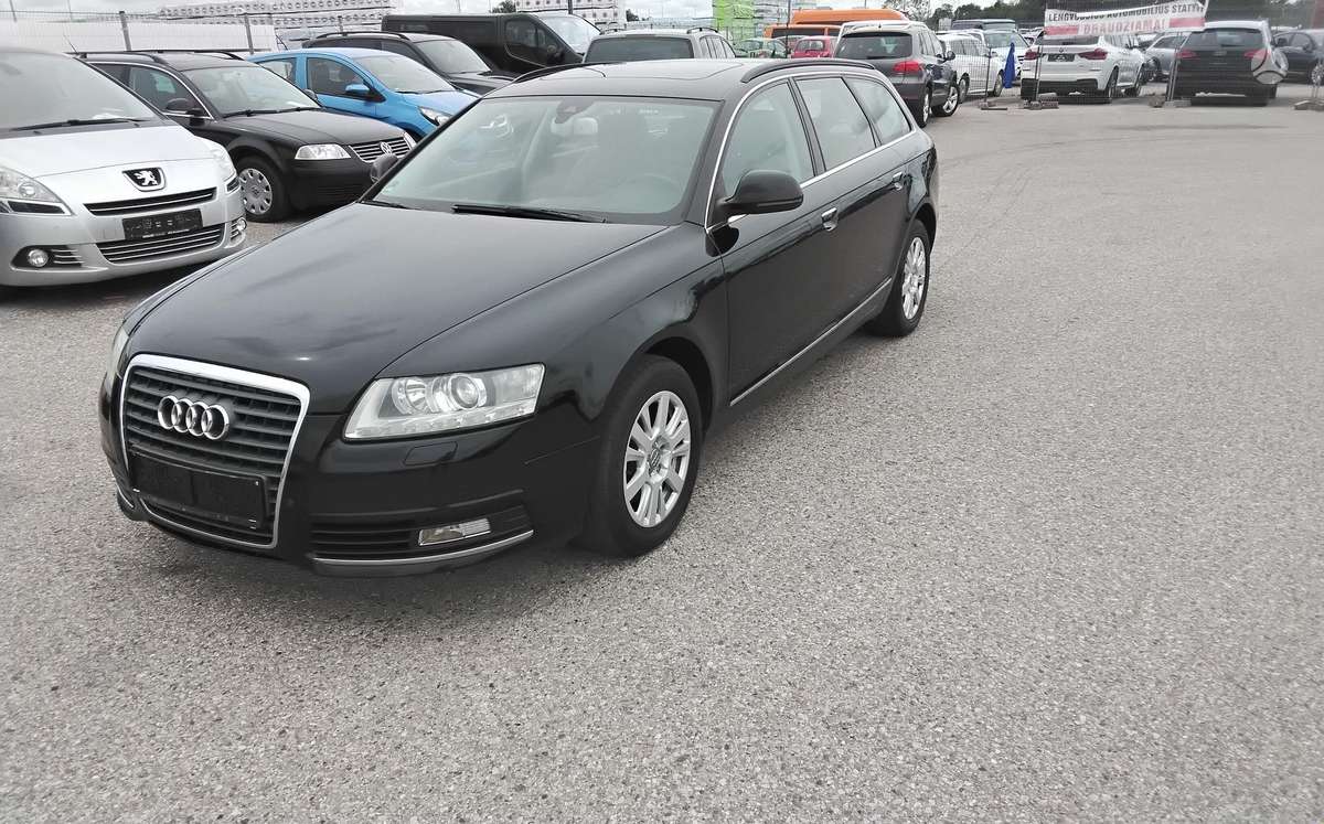Audi A6 2009 — rear view