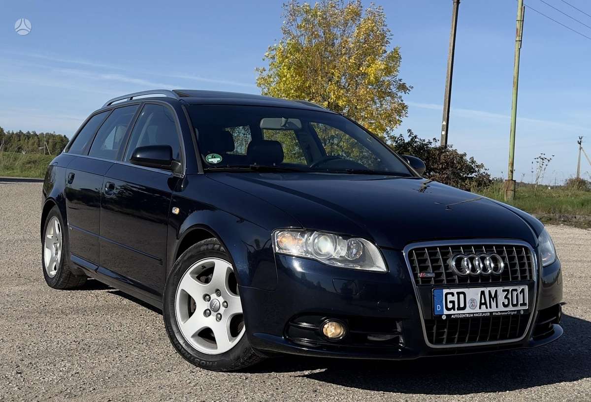 Audi A4 2007 — rear view