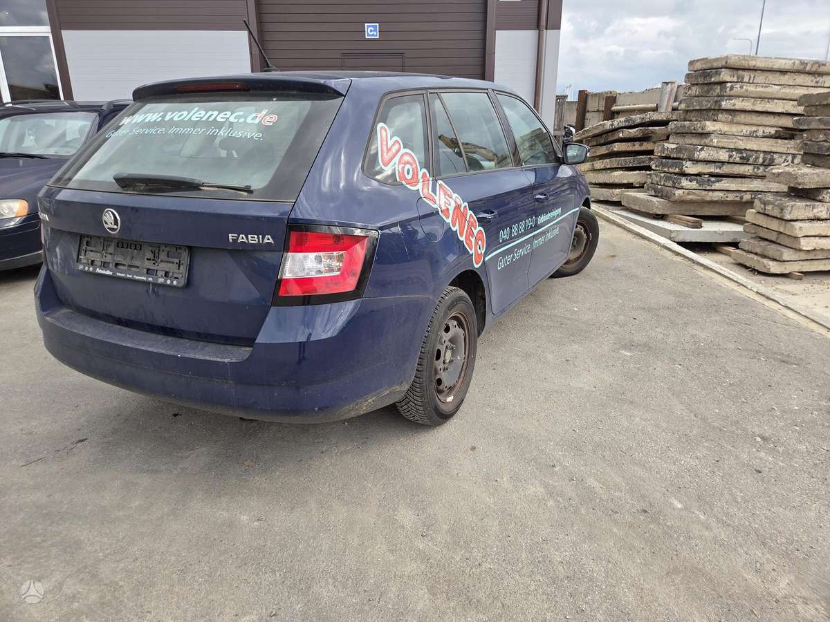 Skoda Fabia 2015 — engine 1400 cm³, 90 HP (66kW)