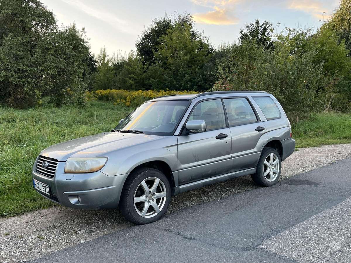 Subaru Forester 2006 — rear view