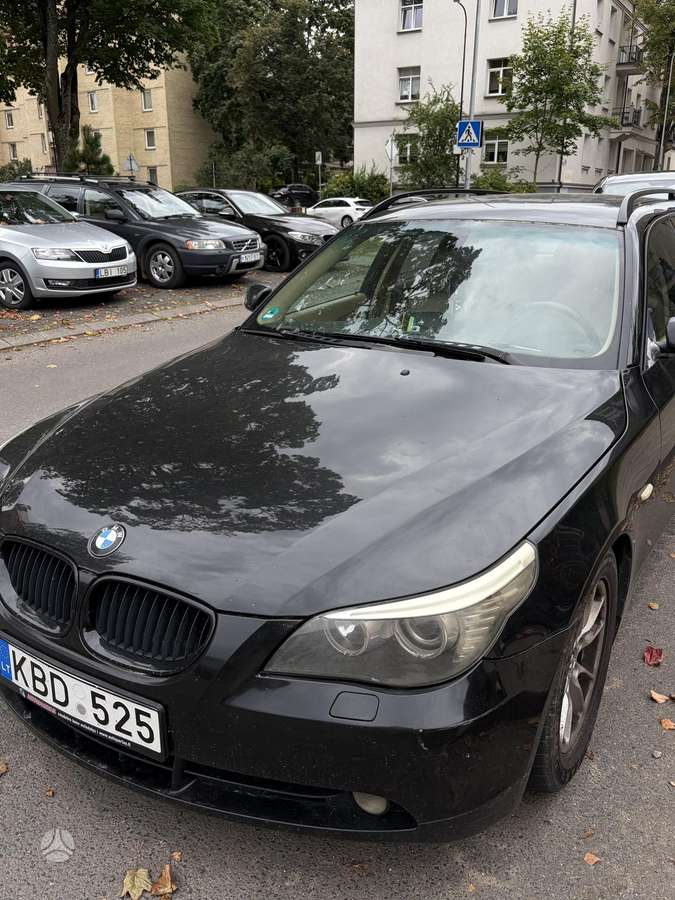 BMW 525 2004 — вигляд ззаду