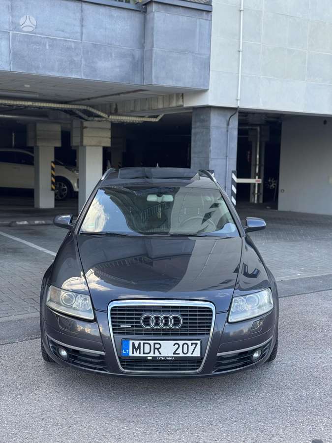 Audi A6 2007 — rear view