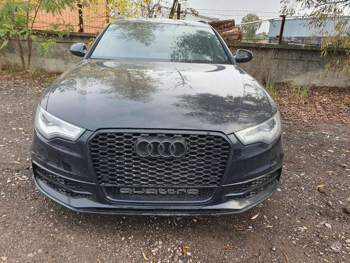 Audi A6 2013 — rear view