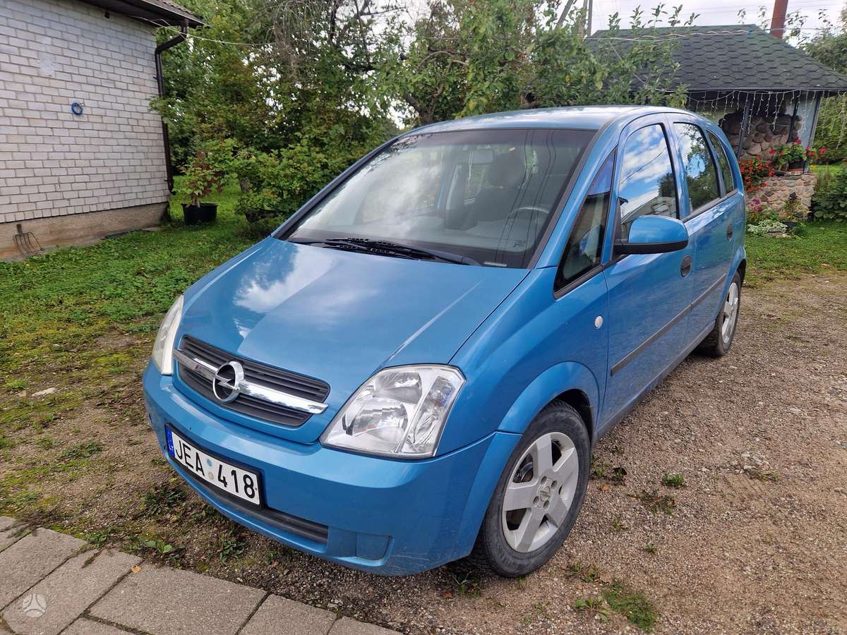 Opel Meriva 2004 — двигун 1600 cm³, 88 HP (65kW)