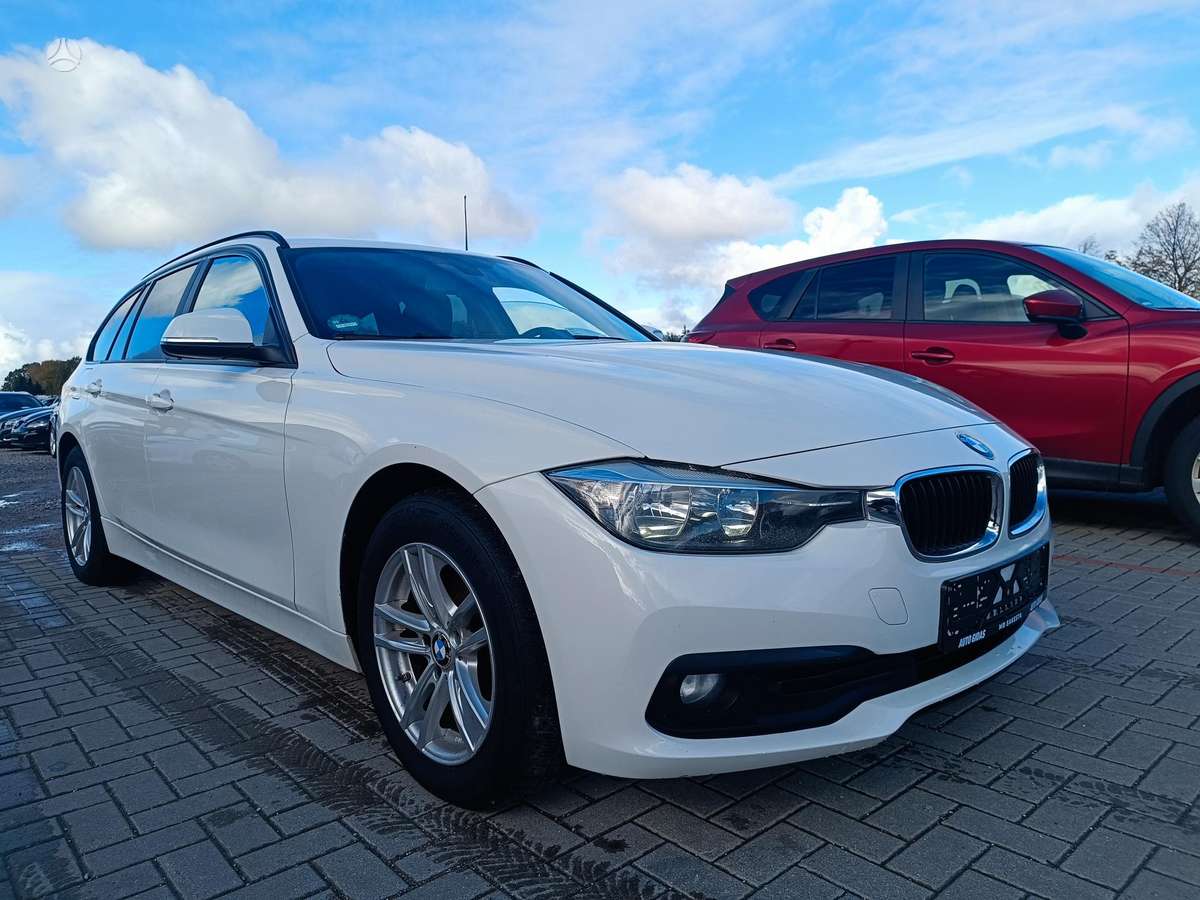 BMW 316 2015 — вигляд ззаду