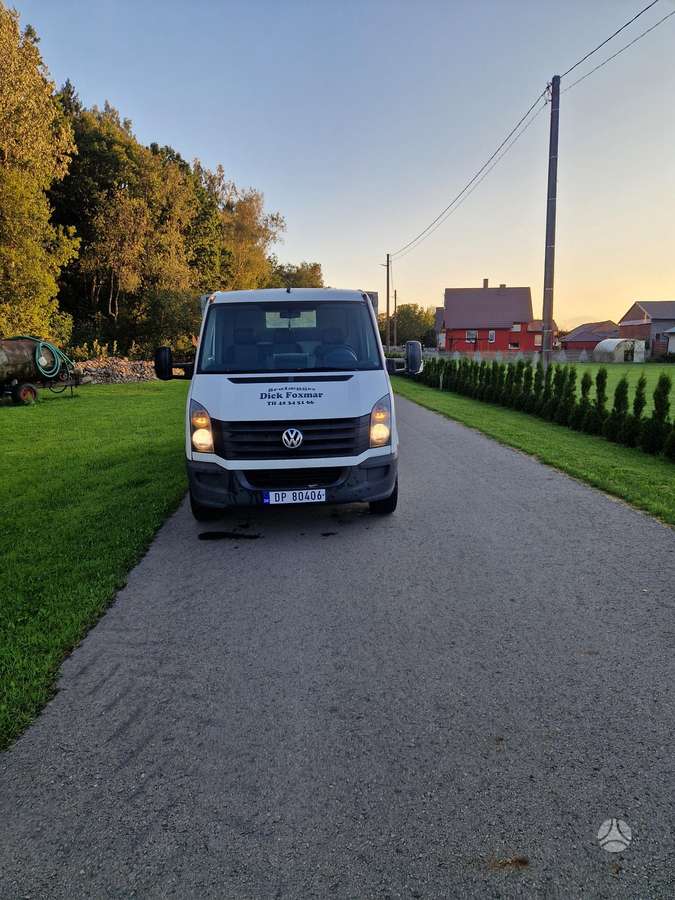 Volkswagen Crafter 2014 — rear view