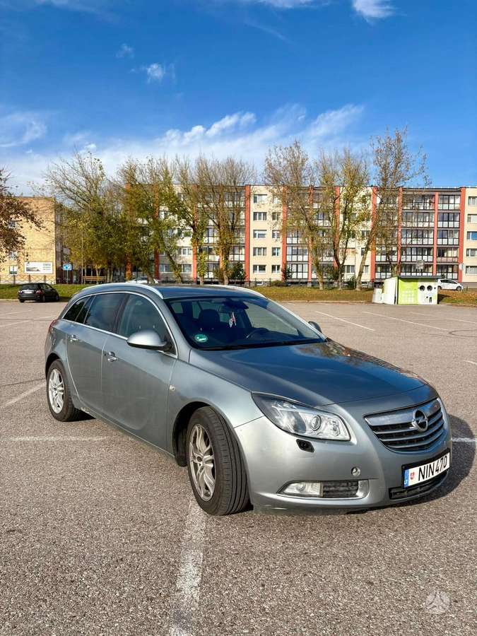 Opel Insignia 2010 — вигляд ззаду