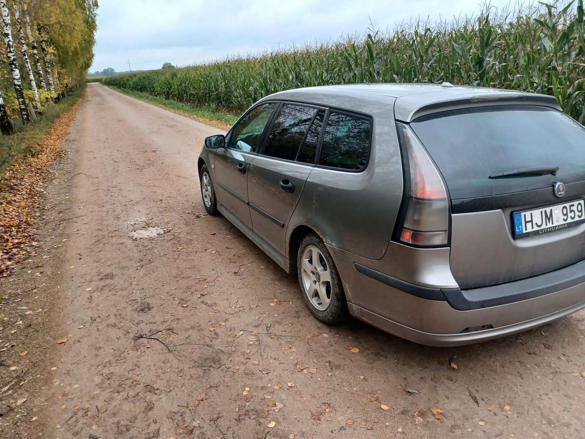Saab 9-3 2005 — rear view