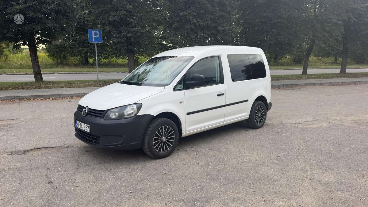 Volkswagen Caddy 2014 — rear view