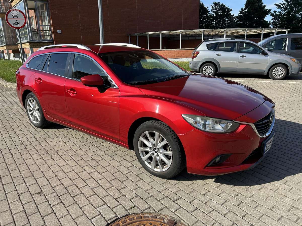 Mazda 6 2014 — rear view
