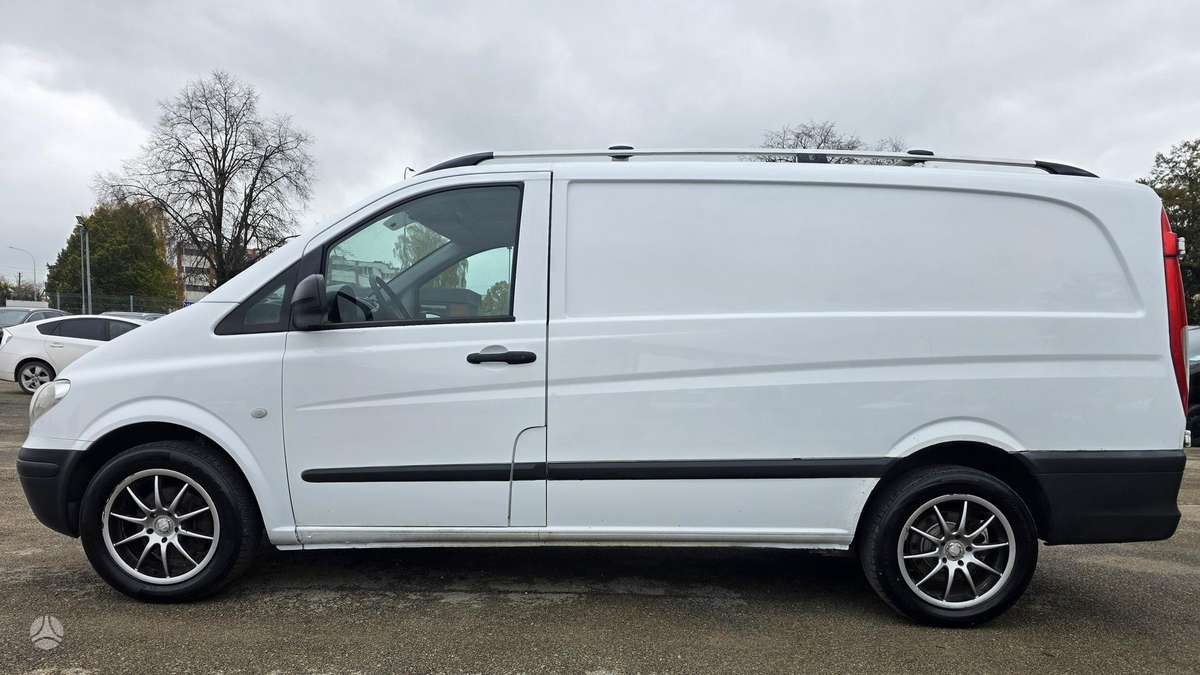 Mercedes-Benz Vito 2010 — rear view