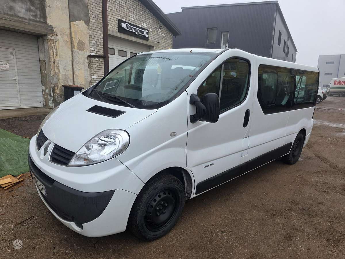 Renault Trafic 2012 — engine 2000 cm³, 114 HP (84kW)