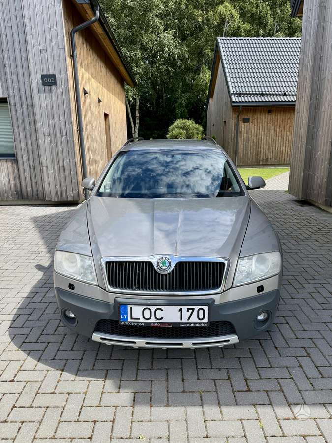 Skoda Octavia 2008 — rear view