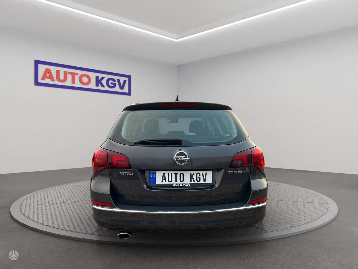 Opel Astra 2014 — engine 1400 cm³, 140 HP (103kW)