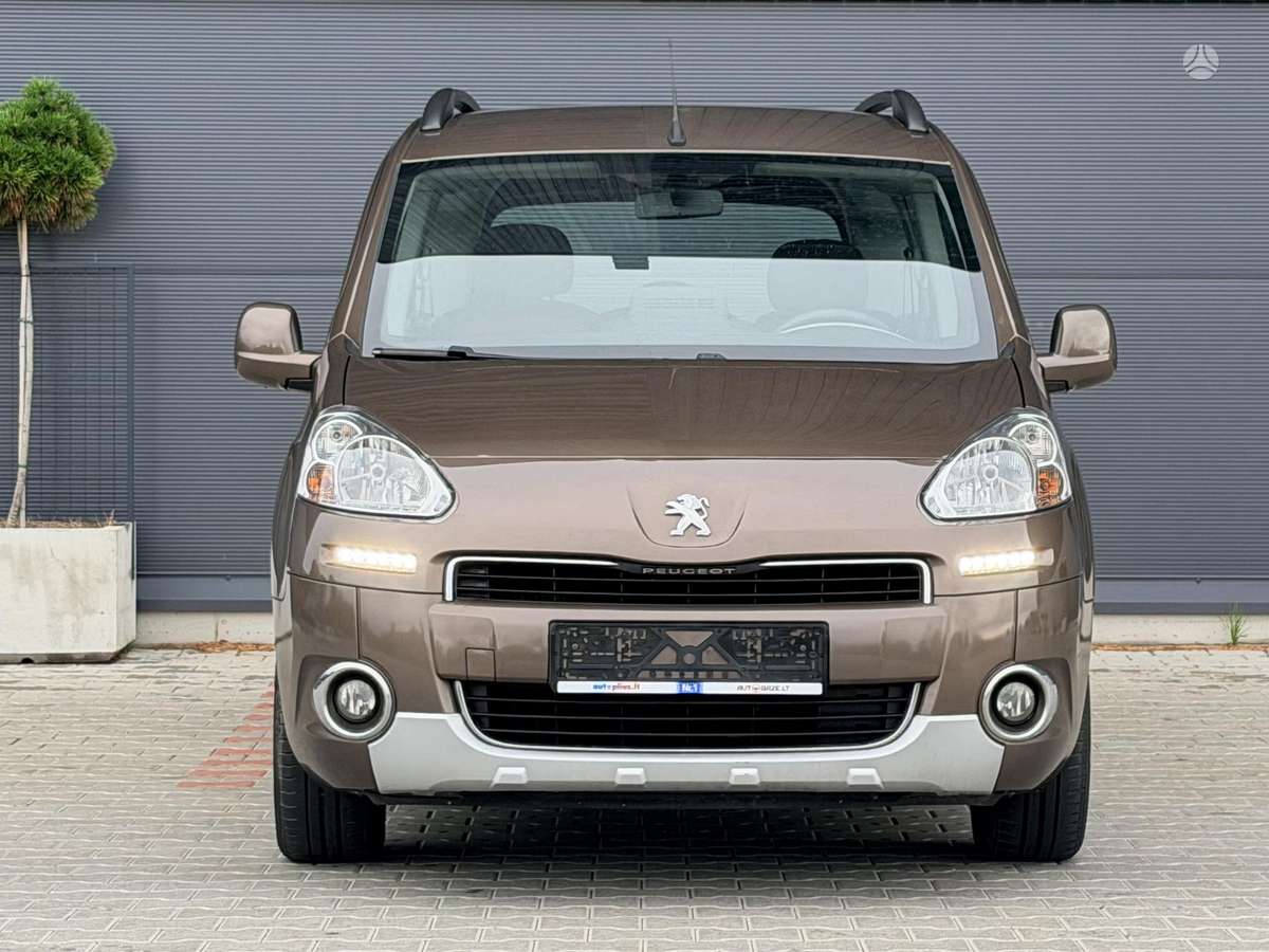 Peugeot Partner 2014 — вигляд ззаду