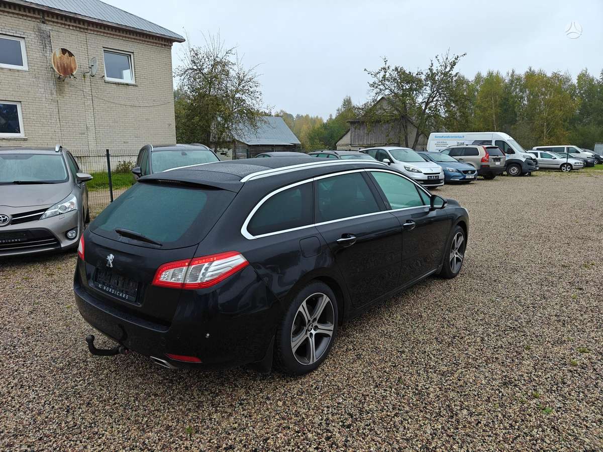 Peugeot 508 2014 — rear view