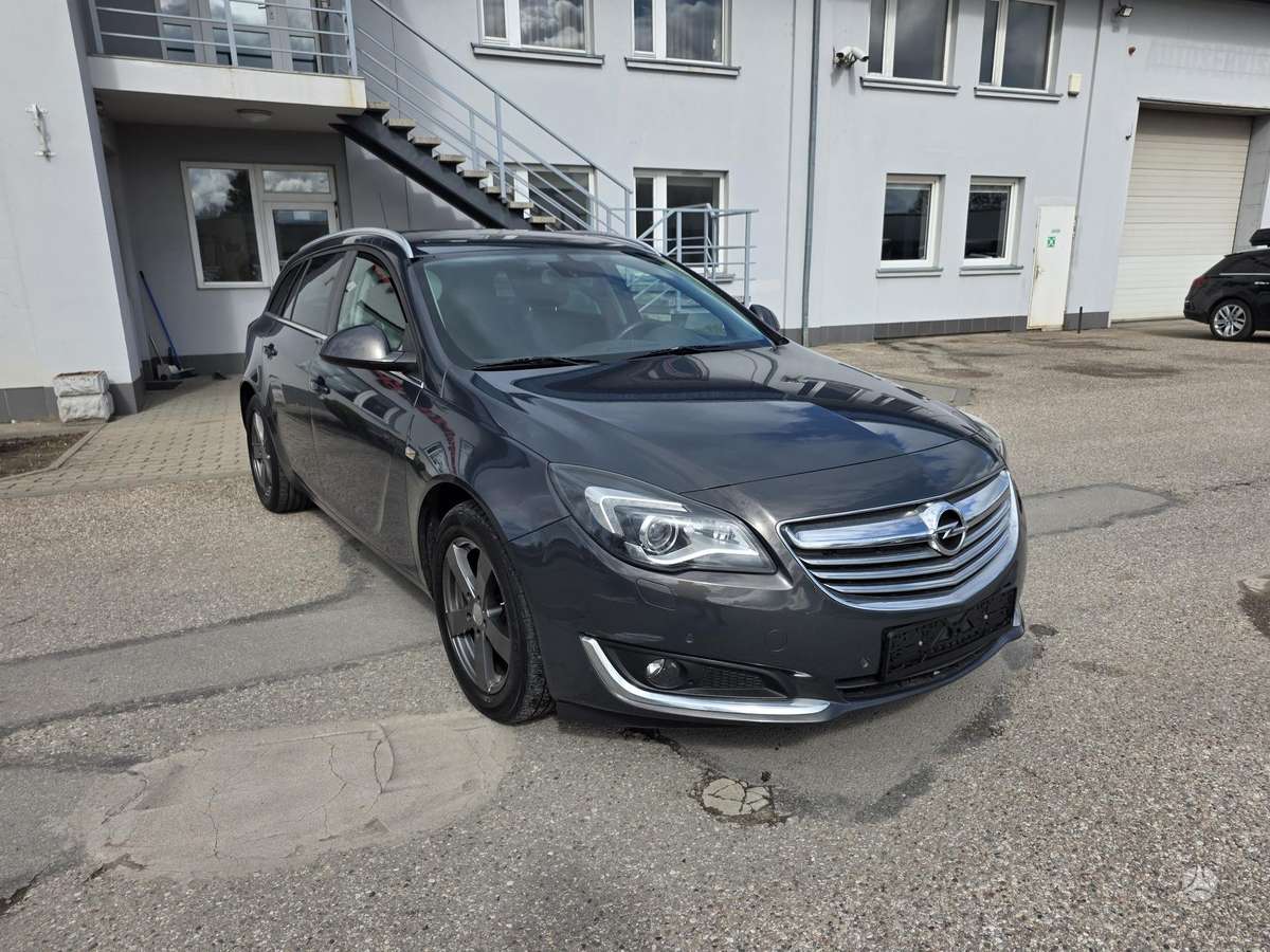 Opel Insignia 2013 — engine 1956 cm³, 163 HP (120kW)