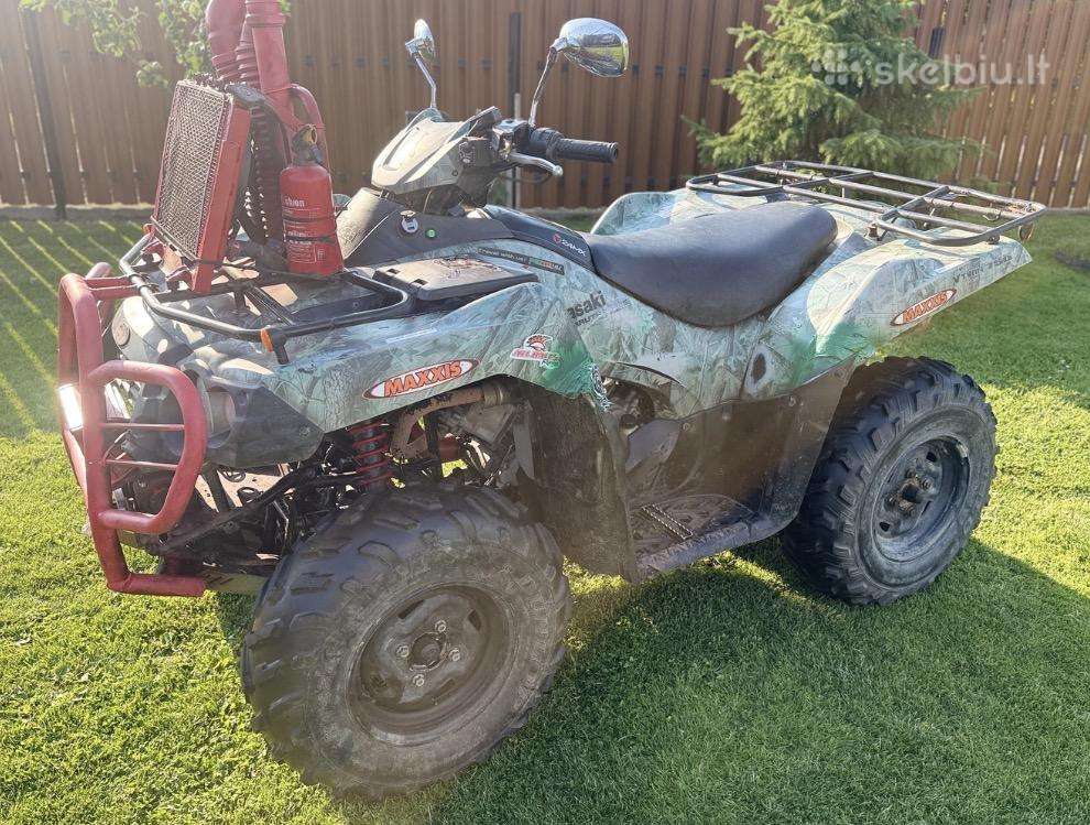 Kawasaki Brute 2008 — rear view