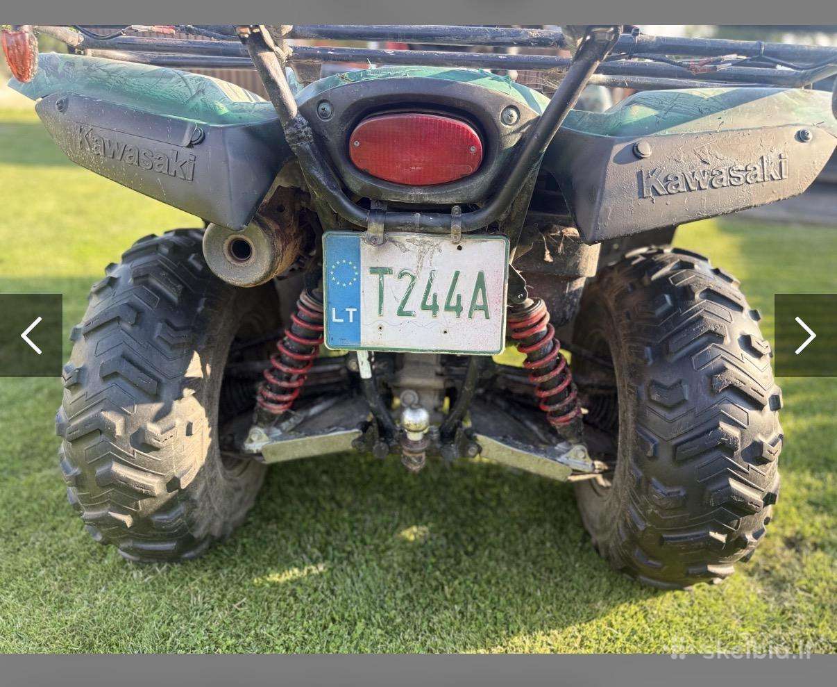 Kawasaki Brute 2008 — interior