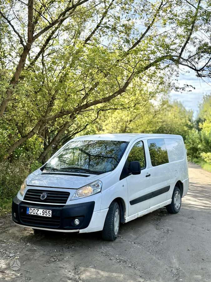 Fiat Scudo 2008 — rear view